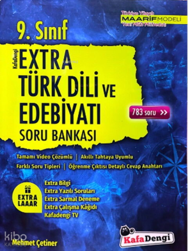 Kafa Dengi Yayınları 9. Sınıf Türk Dili ve Edebiyatı Extra Soru Bankası