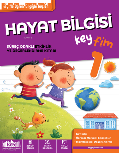 Kaliteli Eğitim Yayınları 1.Sınıf Hayat Bilgisi Keyfim | benlikitap.co