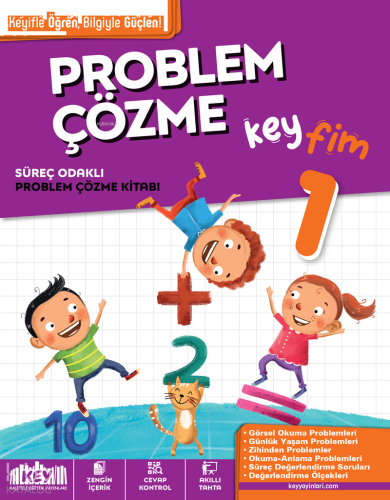 Kaliteli Eğitim Yayınları 1.Sınıf Problem Çözme Keyfim | benlikitap.co