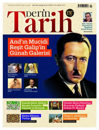 Derin Tarih Sayı 80 Kasım 2018