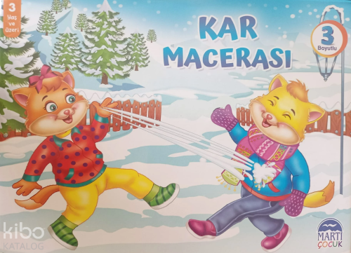 Kar Macerası (3 Boyutlu) | benlikitap.com