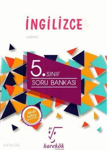 Karekök Yayınları 5. Sınıf İngilizce Soru Bankası Karekök | benlikitap