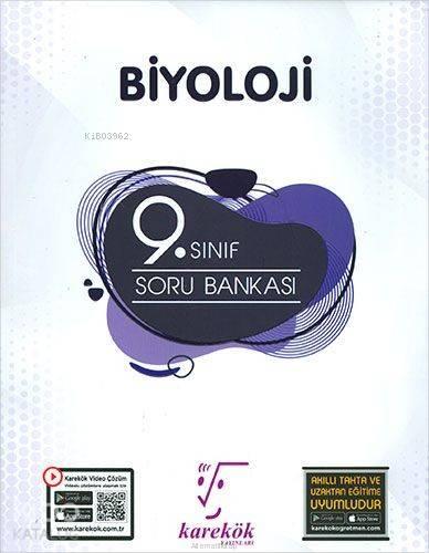Karekök Yayınları 9. Sınıf Biyoloji Soru Bankası Karekök | benlikitap.