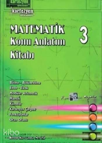 Kartezyen Konu Kavrama Serisi Matematik Konu Anlatım Kitabı 3 | benlik