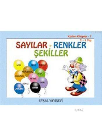 Karton Kitap-7-Sayılar, Renkler, Şekiller | benlikitap.com
