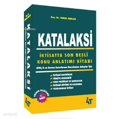 Katalaksi - İktisatta Son Beşli Konu Anlatımlı