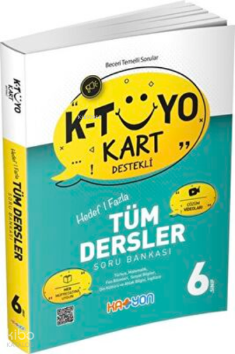 Katyon 6. Sınıf K-Tüyo Kart Destekli Tüm Dersler Soru Bankası