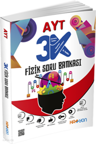 Katyon AYT 3K Fizik Soru Bankası