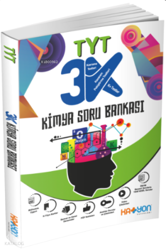Katyon TYT 3K Kimya Soru Bankası