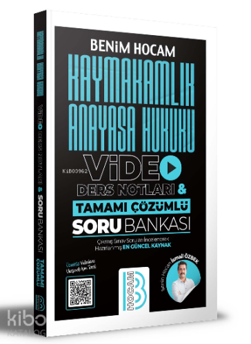 Kaymakamlık Anayasa Hukuku Video Ders Notları ve Tamamı Çözümlü Soru Bankası