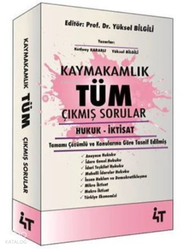 Kaymakamlık Tüm Çıkmış Sorular