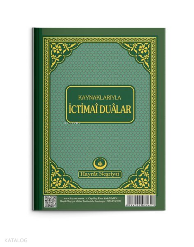 Kaynaklarıyla İctimai Dualar (Büyük Cep Boy)