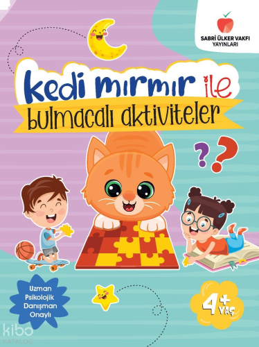 Kedi Mırmır ile Bulmacalı Aktiviteler | benlikitap.com
