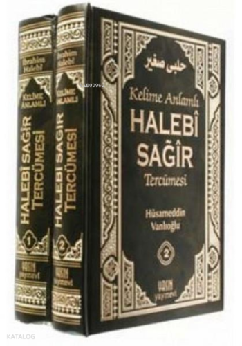 Kelime Anlamlı Halebi Sağir Tercümesi 2 Cilt Takım
