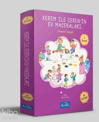 Kerem ile Ceren'in Ev Maceraları 10 Kitap Set | benlikitap.com