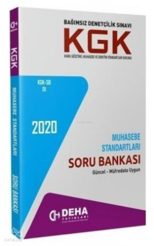 Kgk 01 - Muhasebe Standartları S.B.* / Deha Yay | benlikitap.com