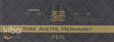 Kırk Ayette Merhamet Kartela