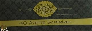 Kırk Ayette Samimiyet (Kartela) | benlikitap.com