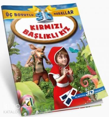 Kırmızı Başlıklı Kız; Üç Boyutlu 3D Masallar | benlikitap.com