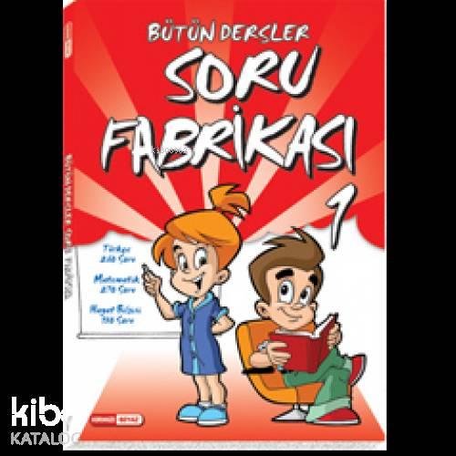 Kırmızı Beyaz Yayınları 1. Sınıf Bütün Dersler Soru Fabrikası Kırmızı 