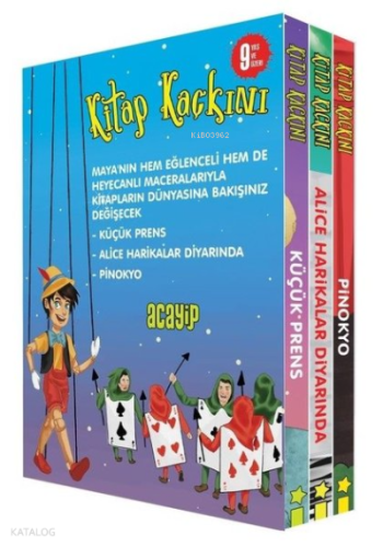 Kitap Kaçkını Seti - 3 Kitap Takım - Kutulu