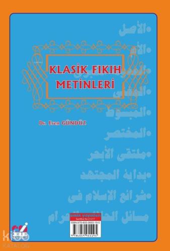 Klasik Fıkıh Metinleri | benlikitap.com