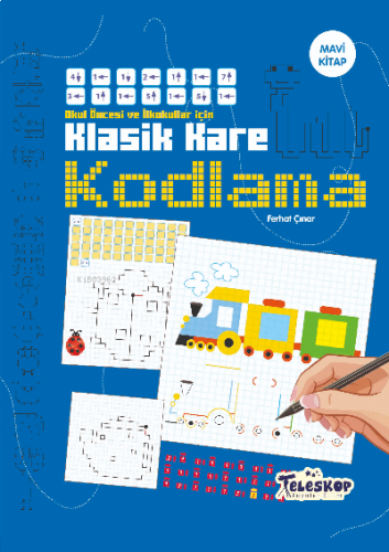 Klasik Kare Kodlama Mavi Kitap | benlikitap.com