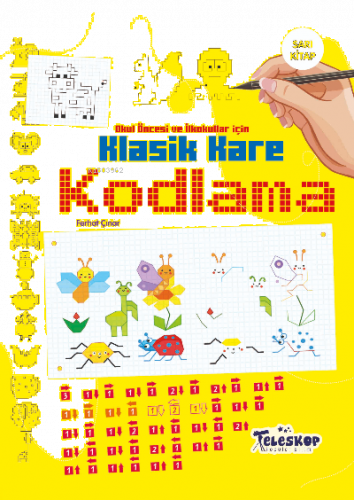 Klasik Kare Kodlama Sarı Kitap | benlikitap.com