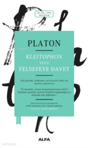 Kleitophon veya Felsefeye Davet