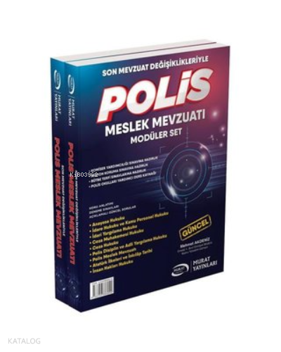 Komiser Yardımcılığı ve Misyon Koruma Modüler Set