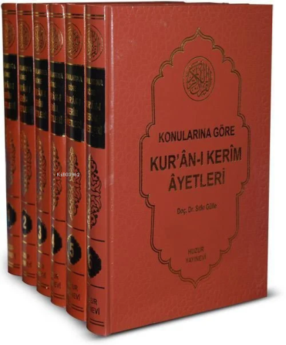 Konularına Göre Kur'an-ı Kerim Ayetleri (6 Cilt Takım) | benlikitap.co