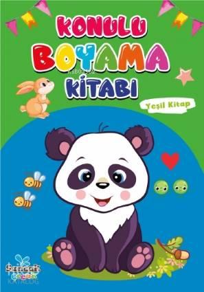 Konulu Boyama Kitabı - Yeşil Kitap | benlikitap.com