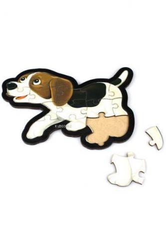 Köpek Puzzle - Ahşap