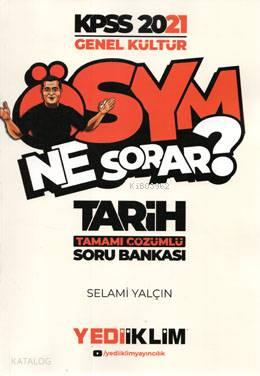 KPSS 2021 Genel Kültür Ösym Ne Sorar Tarih Soru Bankası | benlikitap.c