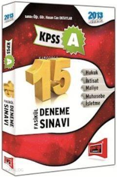 KPSS A 15 Fasikül Deneme Yargı Yayınevi 2013 | benlikitap.com