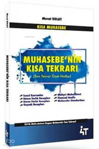 KPSS A Grubu Muhasebenin Kısa Tekrarı | benlikitap.com