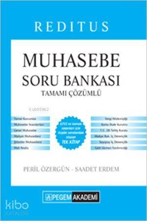 KPSS A Grubu Reditus Muhasebe Tamamı Çözümlü Soru Bankası 2016 (Ciltli)
