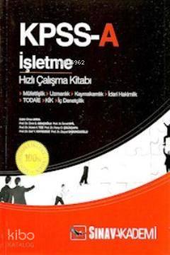 KPSS A İşletme Hızlı Çalışma Kitabı | benlikitap.com