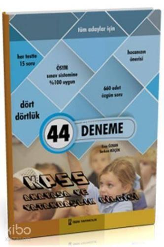KPSS Anayasa ve Vatandaşlık Bilgisi 44 Deneme Sınavı 2014; Dört Dörtlük Deneme
