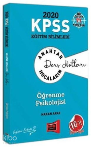 KPSS Eğitim Bil.Öğrenme Psikolojisi 2020 | benlikitap.com