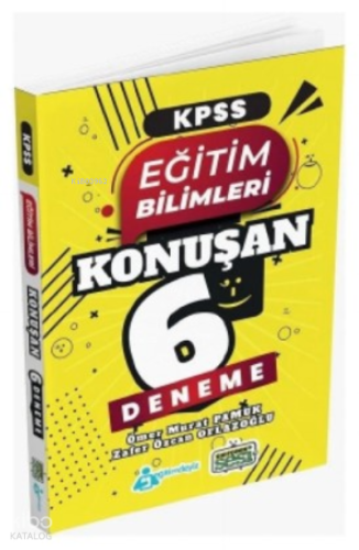 KPSS Eğitim Bilimleri Konuşan 6 Deneme | benlikitap.com