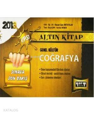 KPSS Genel Kültür Coğrafya 2013