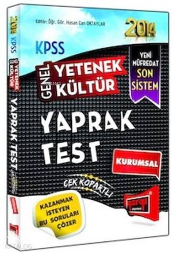 KPSS Genel Kültür Genel Yetenek Yaprak Test | benlikitap.com