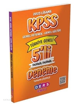 KPSS GKGY Lisans 5 'Li Fasikül Fasikül Deneme Sınavı | benlikitap.com