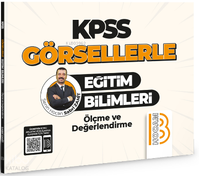 KPSS Görsellerle Eğitim Bilimleri Ölçme ve Değerlendirme | benlikitap.