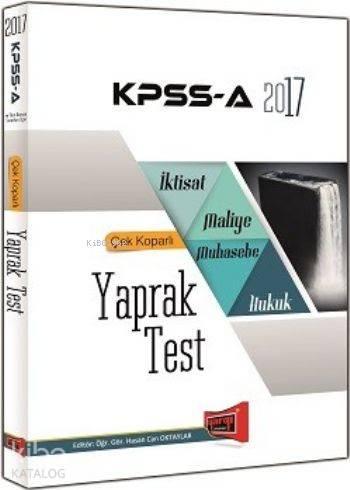 KPSS İktisat Maliye Muhasebe Hukuk Yaprak Test | benlikitap.com