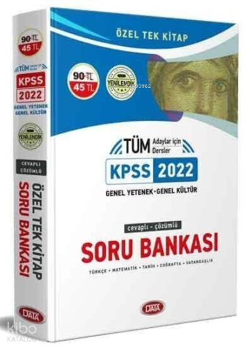 Kpss Lisans G.Y-G.K Cevaplı Çözümlü Soru Bankası 2022 Kamp | benlikita