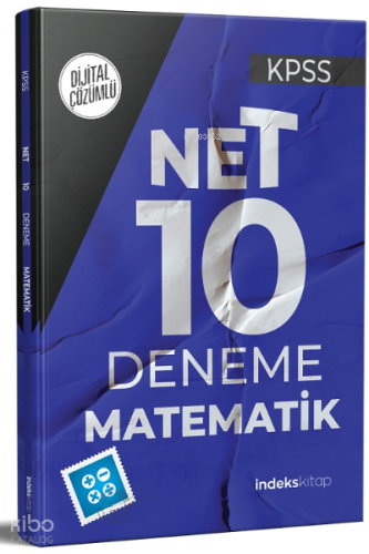 KPSS Matematik Net 10 Deneme Dijital Çözümlü