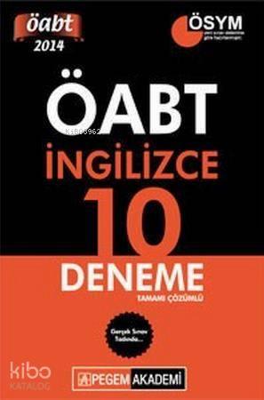 KPSS ÖABT İngilizce Tamamı Çözümlü 10 Deneme