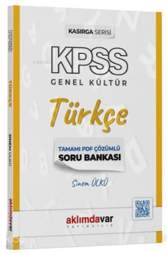 KPSS Türkçe Kasırga Soru Bankası PDF Çözümlü | benlikitap.com